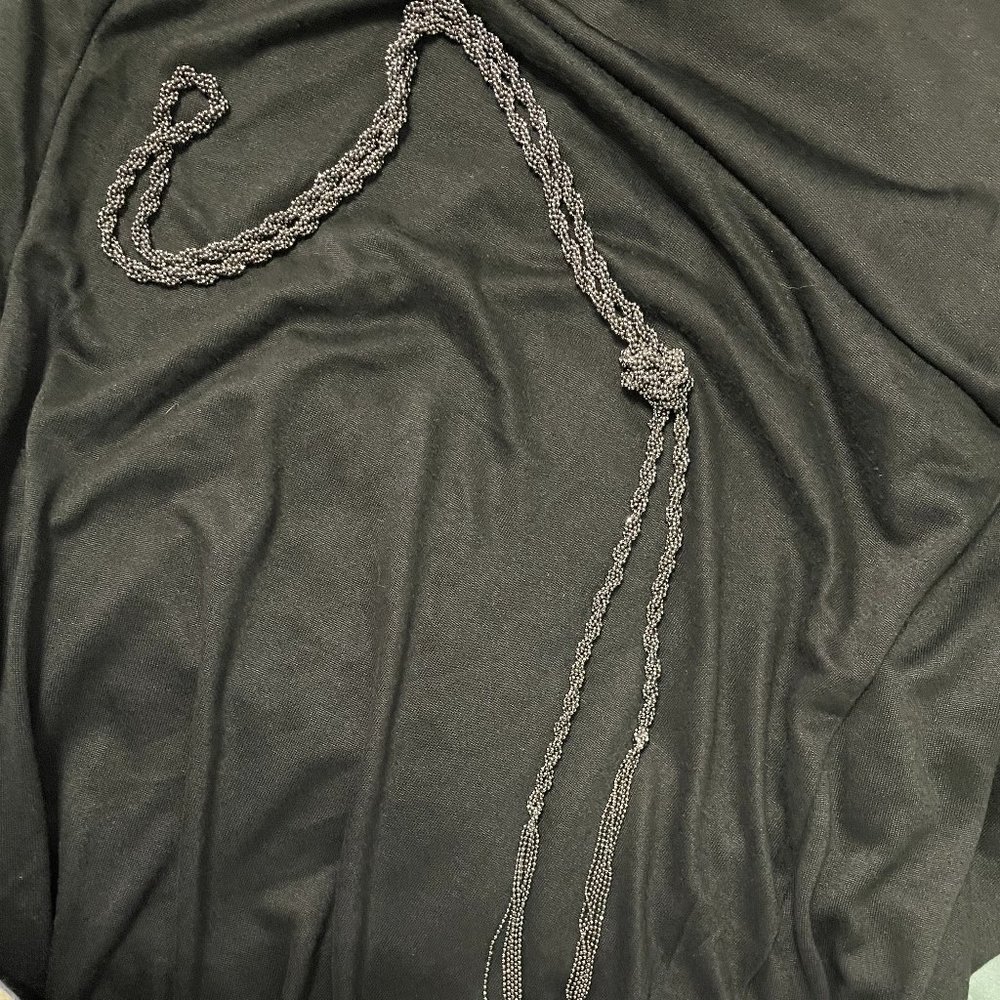 Lovely knotted marcasite necklace